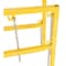 Vestil Yellow Powder Coat Steel Cylinder Barricade Rack 3 Cylinder Capacity CYL-FMSR-3 - alternate 6
